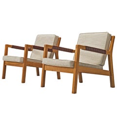 Carl-Gustaf Hiort of Ornäs Oak 'Rialto' Lounge Chairs