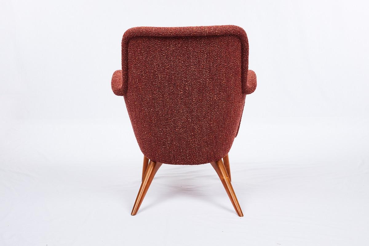 Fabric Carl Gustav Hiort af Ornäs Lounge Chair
