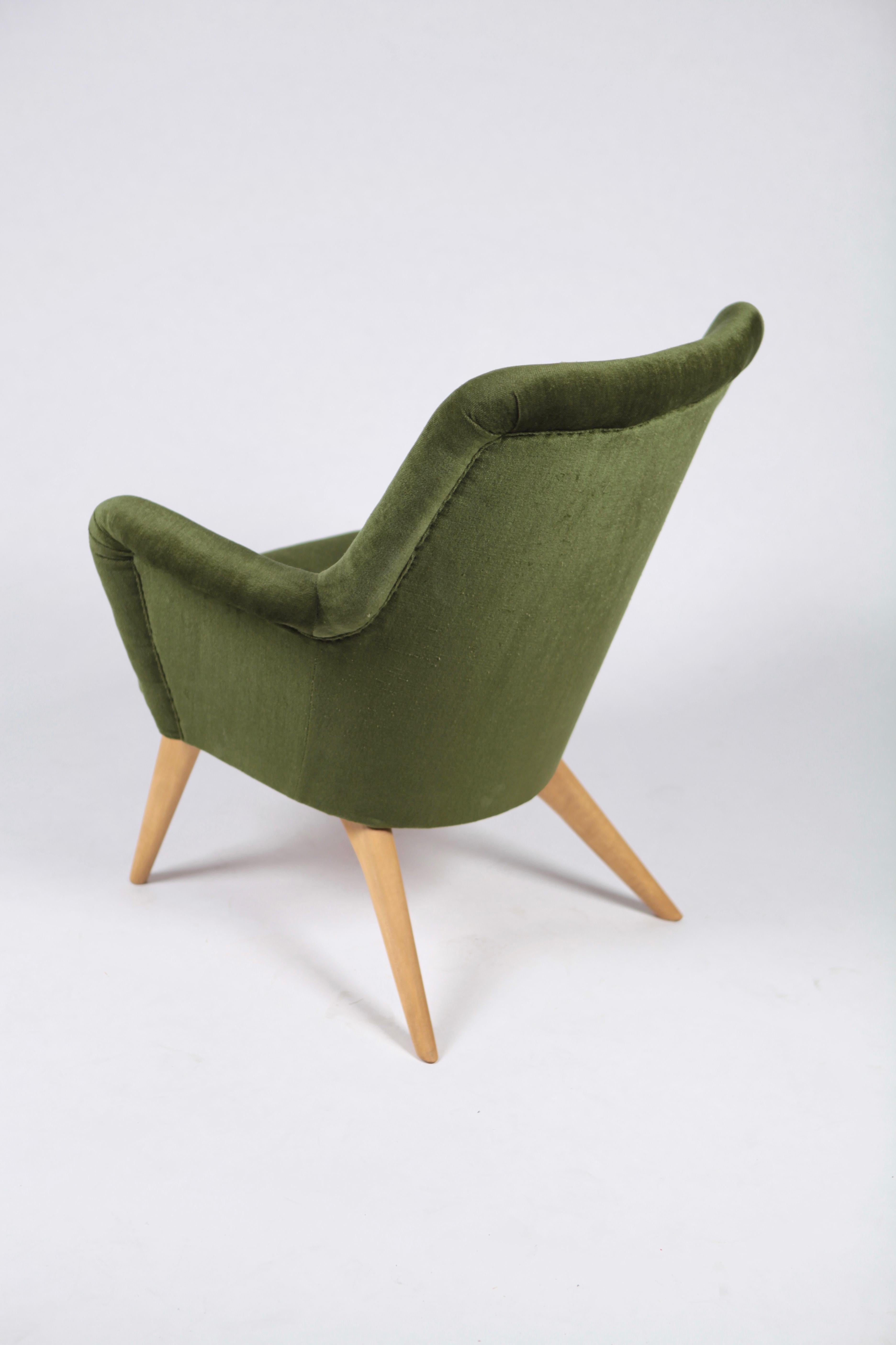 Stained Carl Gustav Hiort af Ornäs, Pedro Armchair, Finland, 1950s