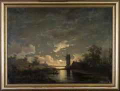 Moonlight landscape