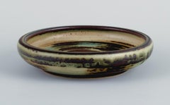 Carl Halier for Royal Copenhagen, Bowl in Stoneware with Sung Glaze