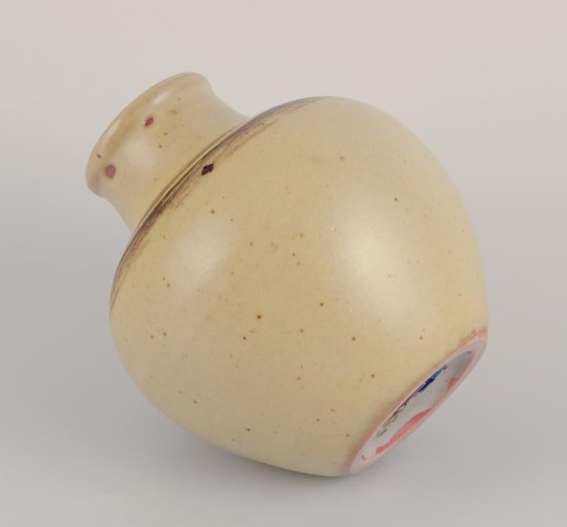 Smaltato Carl Halier / Patrick Nordström per Royal Copenhagen. Vaso in ceramica. in vendita