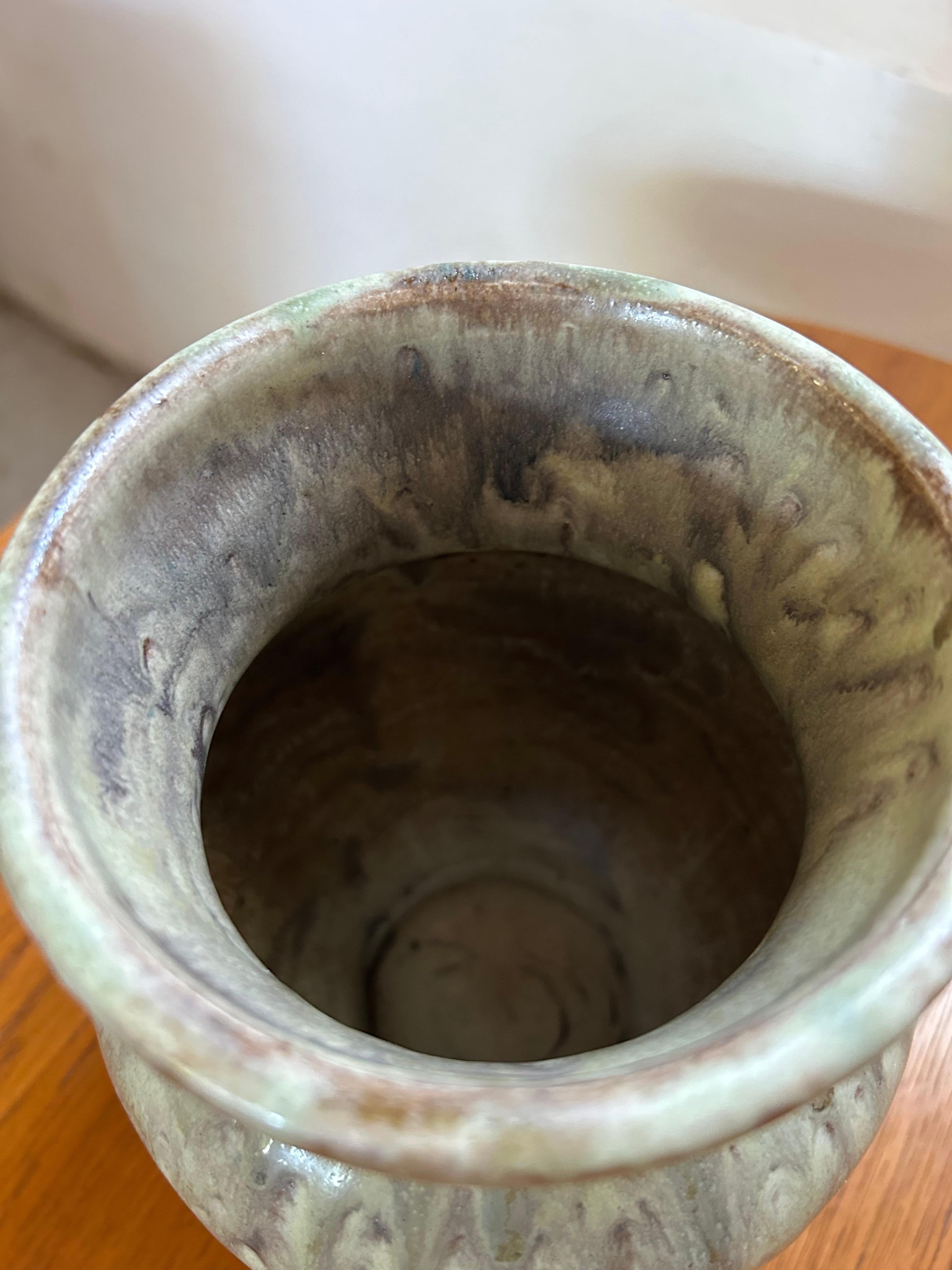 Glazed Carl Halier Vase from Royal Copenhagen, Denmark 1924