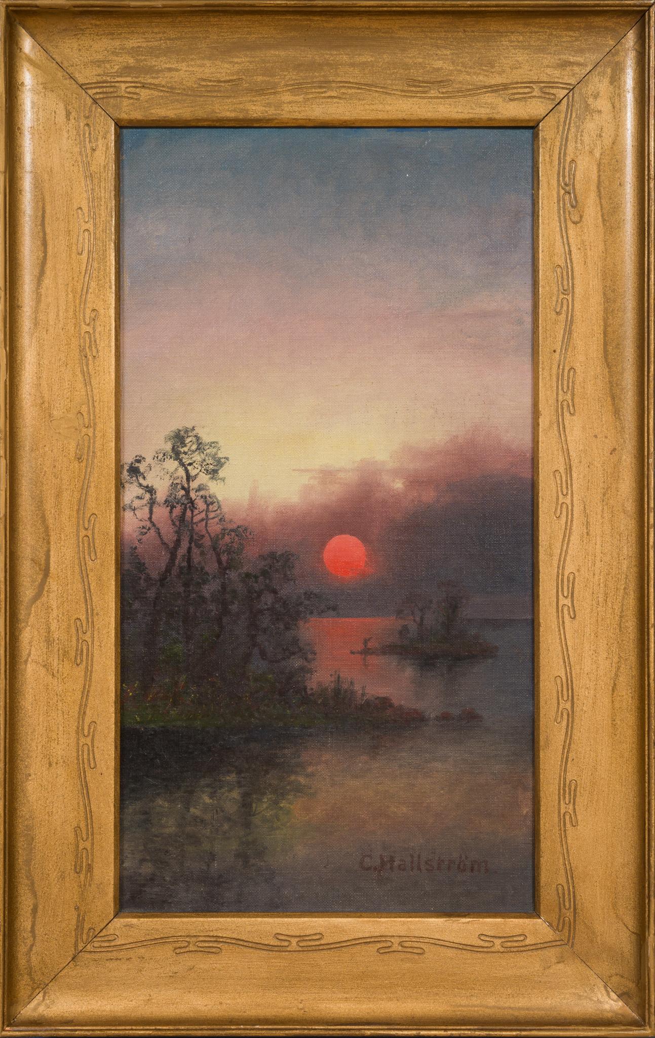 Hallström’s Masterful Vision of a Northern Evening For Sale 3