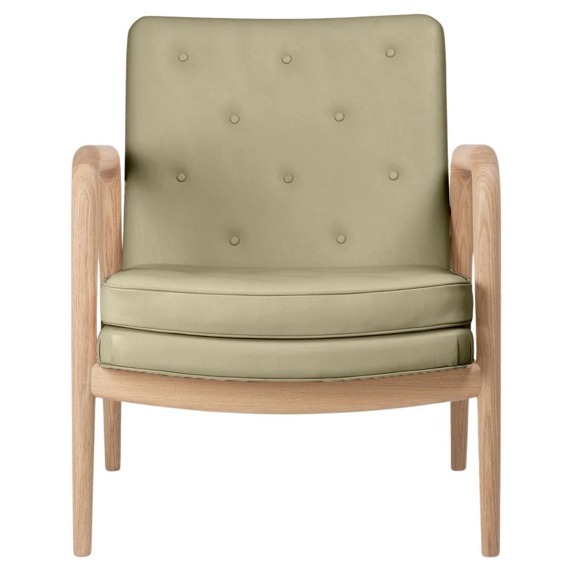 Carl Hansen Foyer Series Chair in Edelman's Helm Leather by Ilse Crawford For Sale