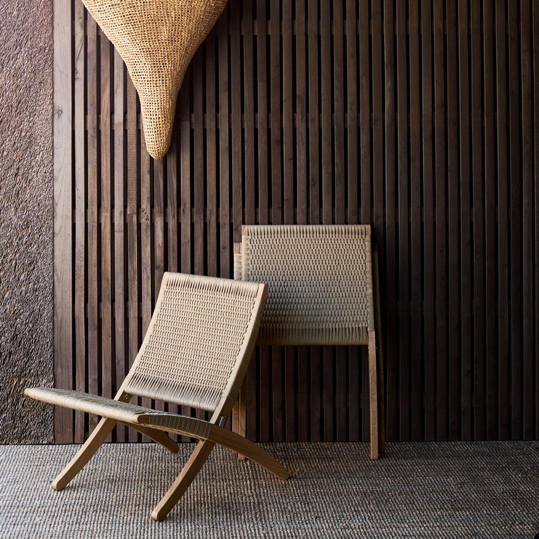 Carl Hansen MG501 Cuba Chair in Oak Oil with Natural Cord by Morten Gøttler 1