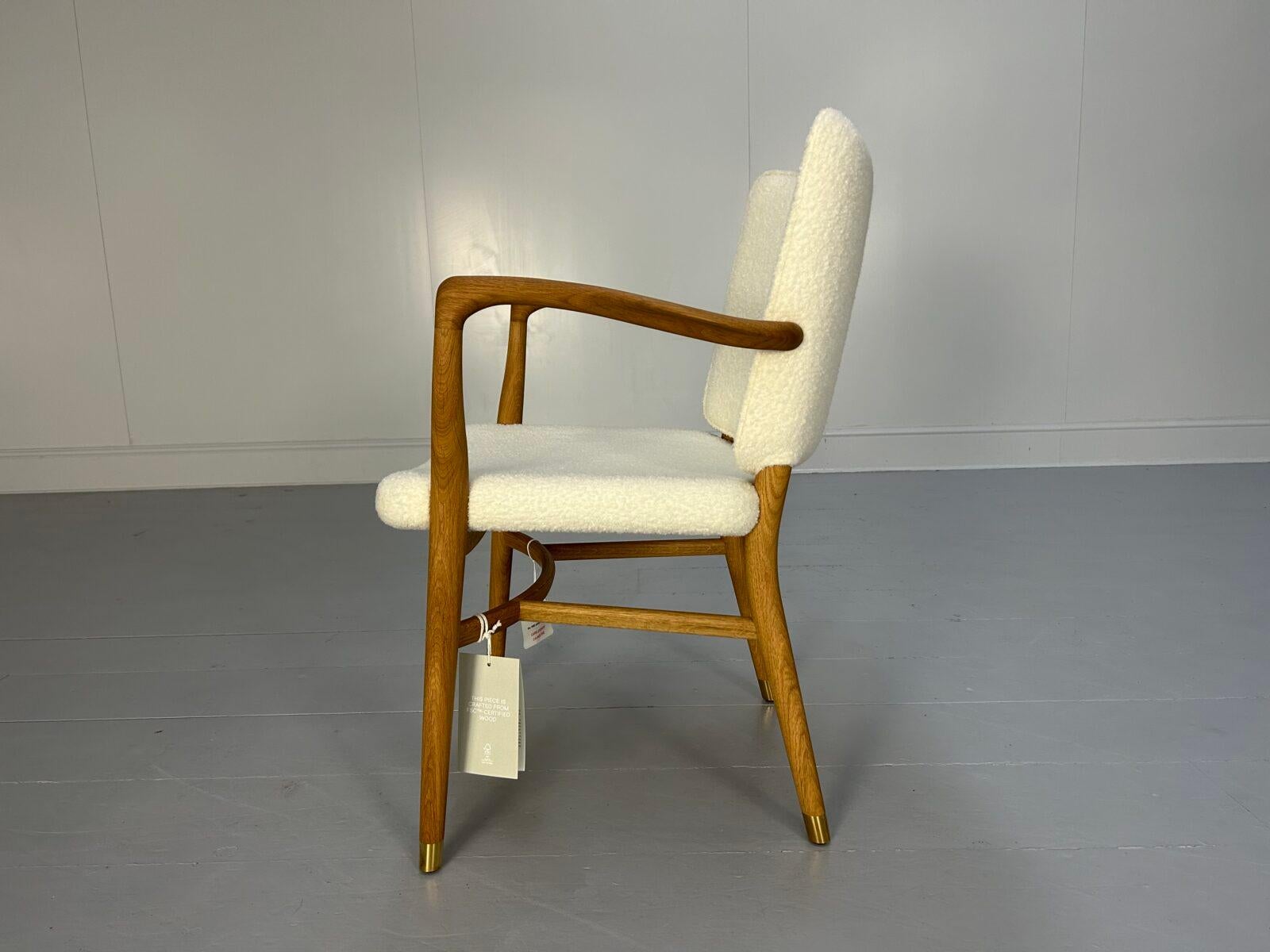Fauteuil Monarch VLA61 de Carl Hansen, en laine Baru Bon état à Barrowford, GB