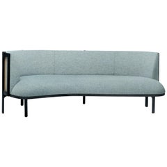 Carl Hansen RF1903 Sideways Sofa in Remix Fabric with Black Base by Rikke Frost