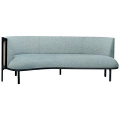 Carl Hansen RF1903 Divano Sideways in tessuto Remix con base nera di Rikke Frost