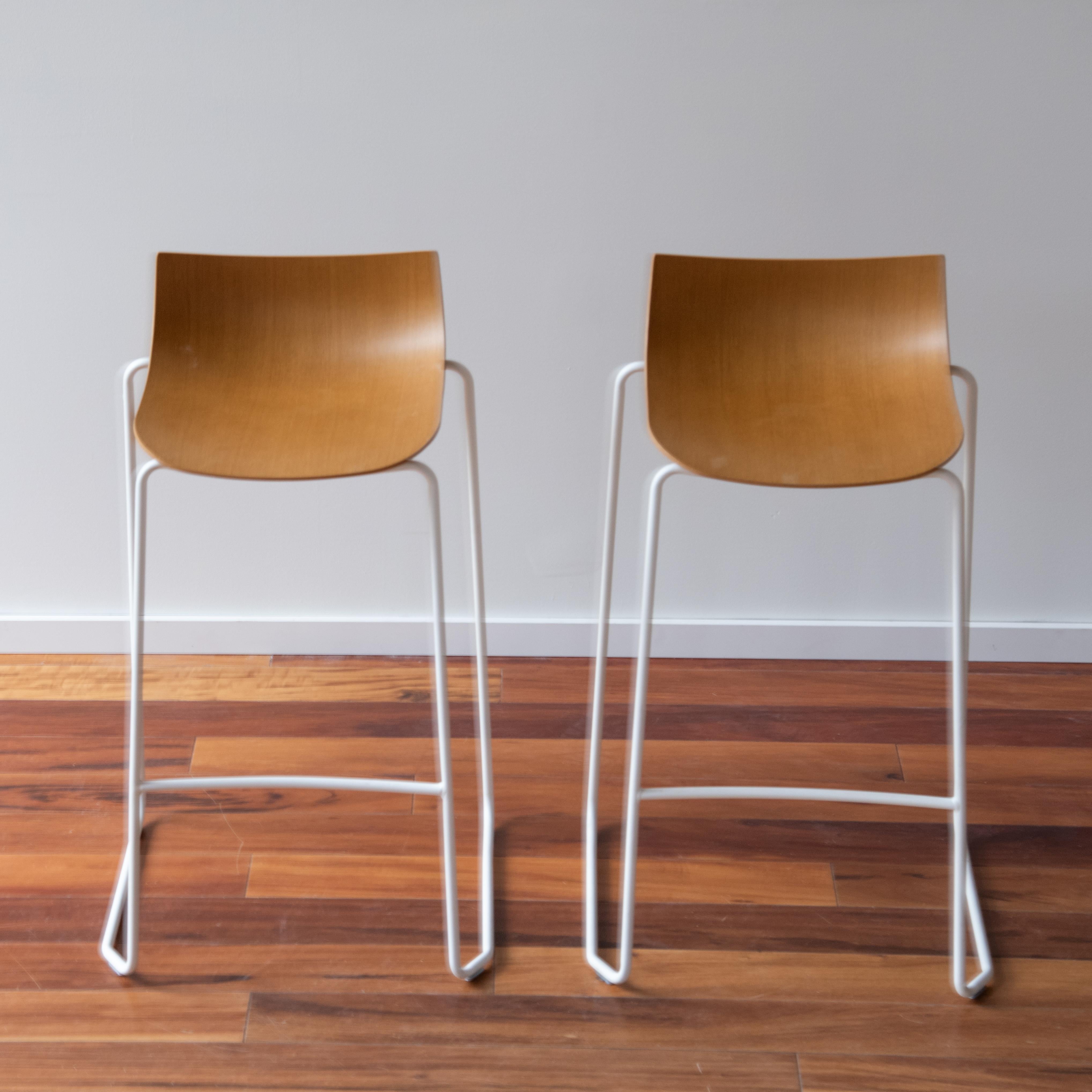 Carl Hansen & Son Tabouret de bar Preludia Brad Ascalon Oak une paire en vente 1