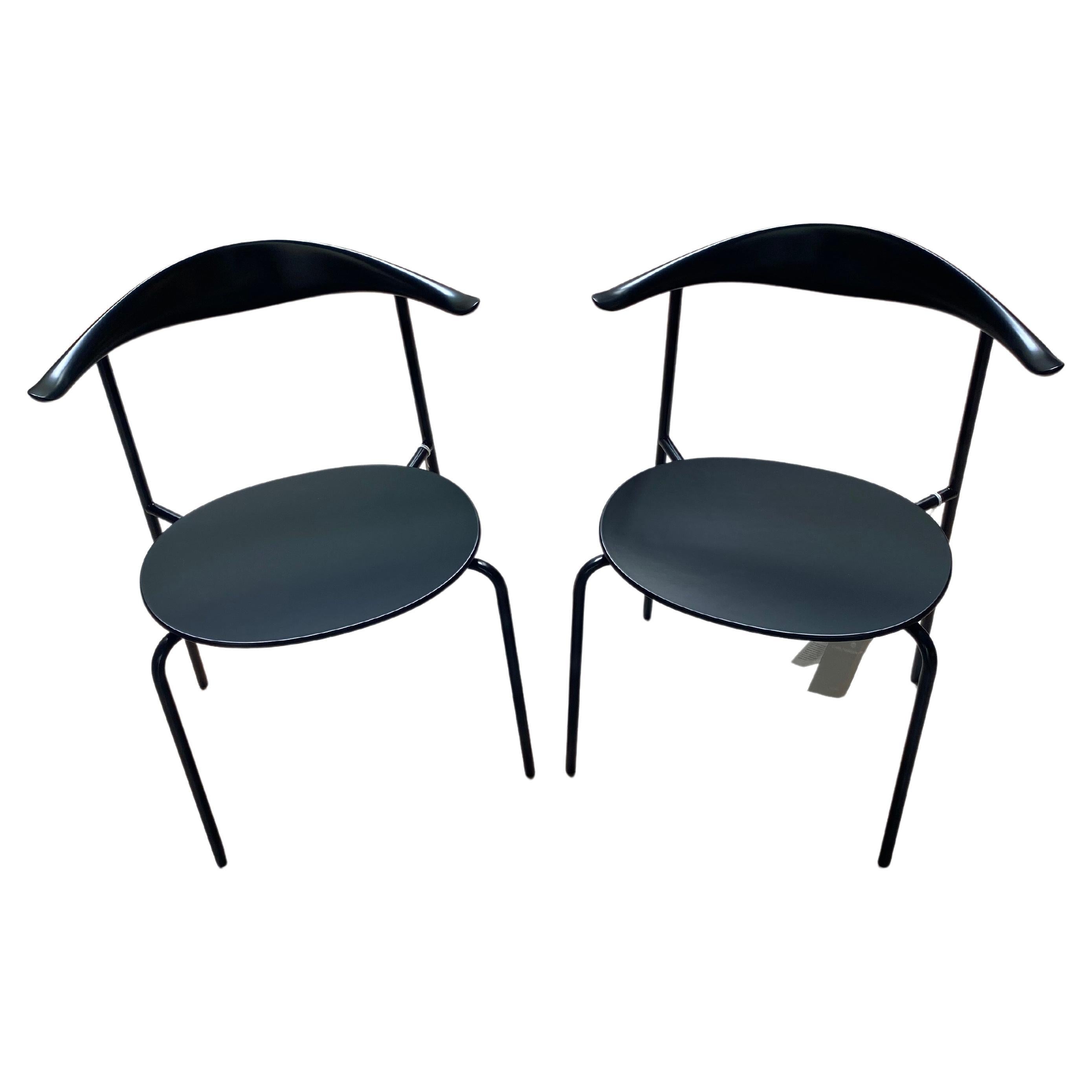 Carl Hansen and Sons, Pair of Chairs CH 88 P For Sale at 1stDibs