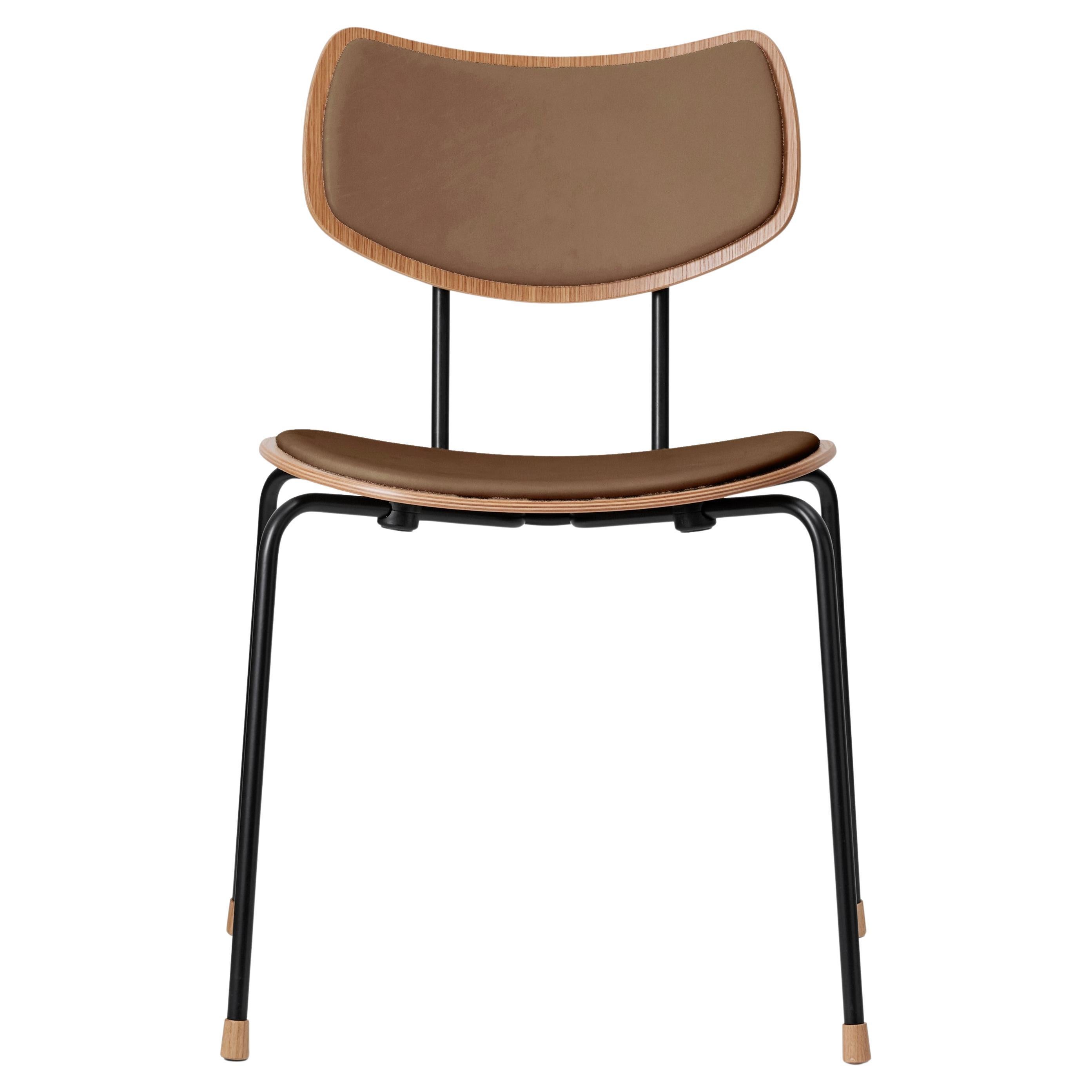 Carl Hansen Vega Series Chair in Edelman's Oath Leather by Ilse Crawford For Sale