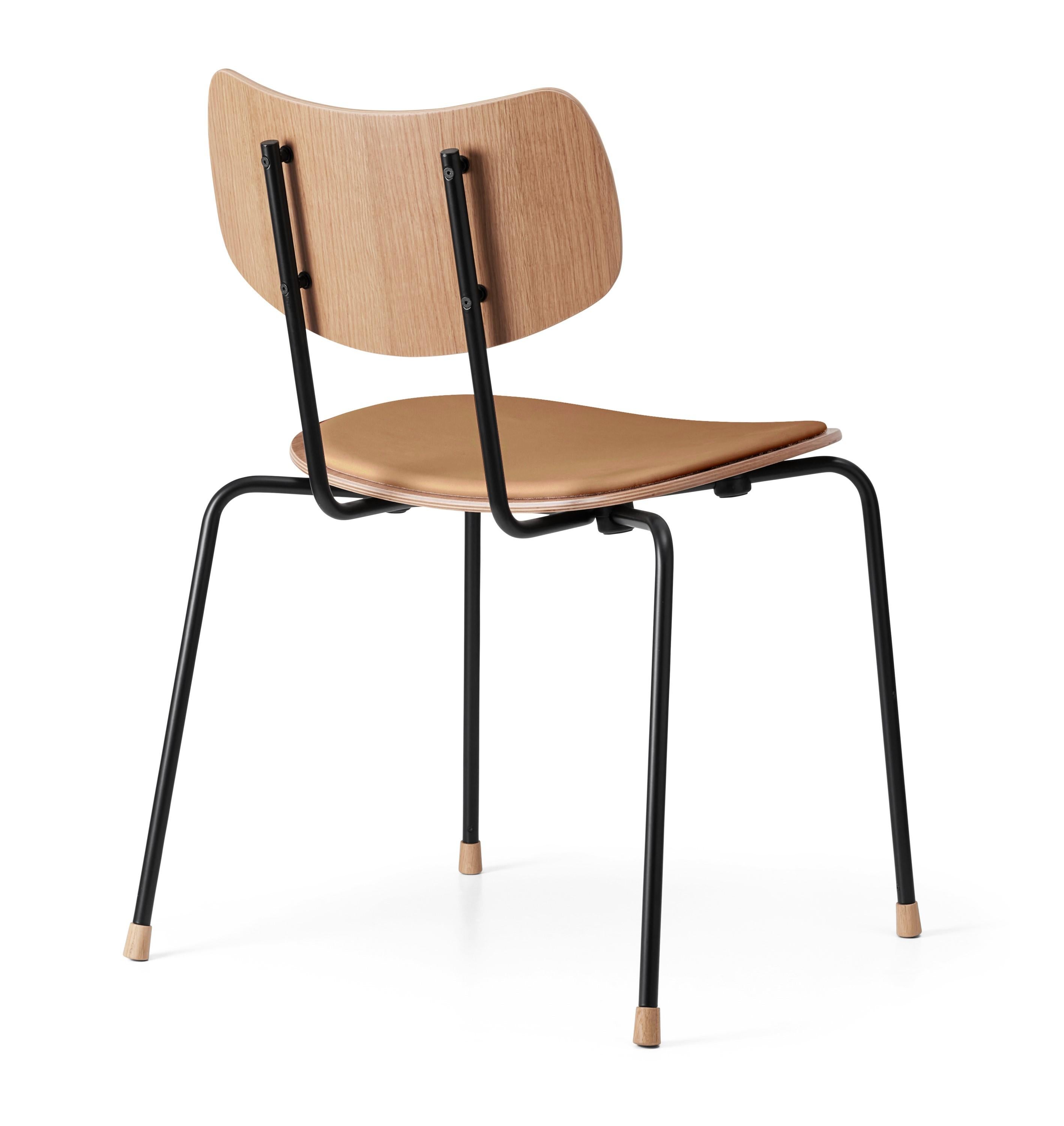 Mid-Century Modern Carl Hansen Vega Series Chair in Edelman's Poem Leather by Ilse Crawford For Sale