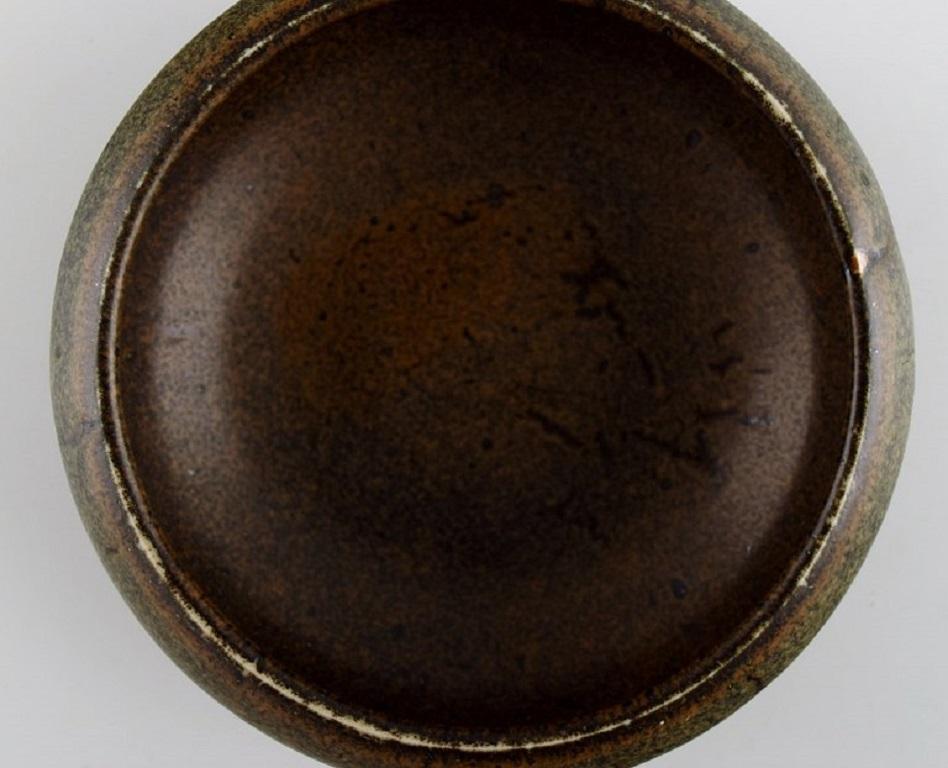 Scandinavian Modern Carl Harry Ståhlane for Rörstrand Atejle, Small Bowl in Ceramics For Sale