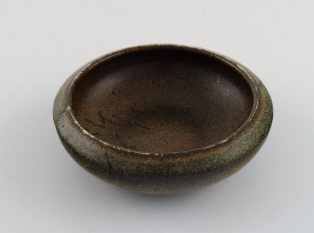 Carl Harry Ståhlane for Rörstrand Atejle, Small Bowl in Ceramics In Excellent Condition For Sale In Copenhagen, DK