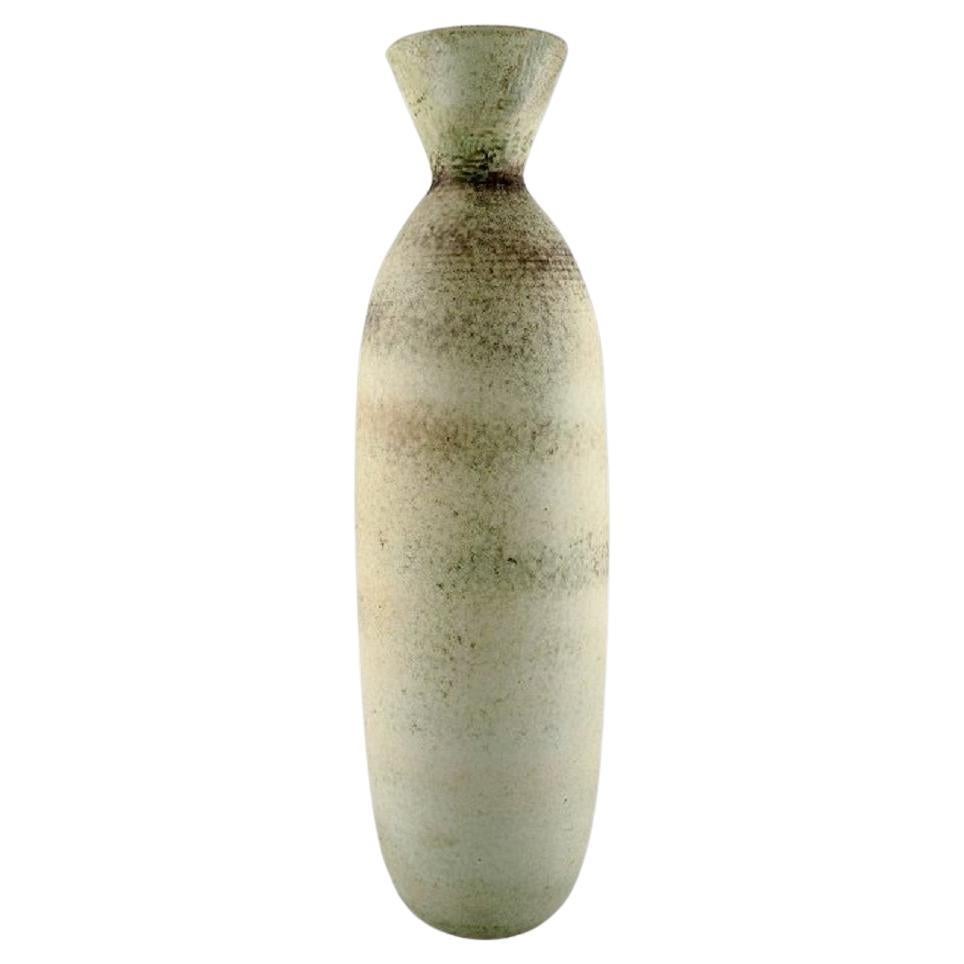 Carl Harry Ståhlane (1920-1990) for Rörstrand. Colossal vase in glazed ceramics. For Sale