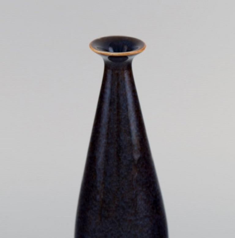 Swedish Carl Harry Ståhlane for Rörstrand, Vase in Glazed Ceramics For Sale