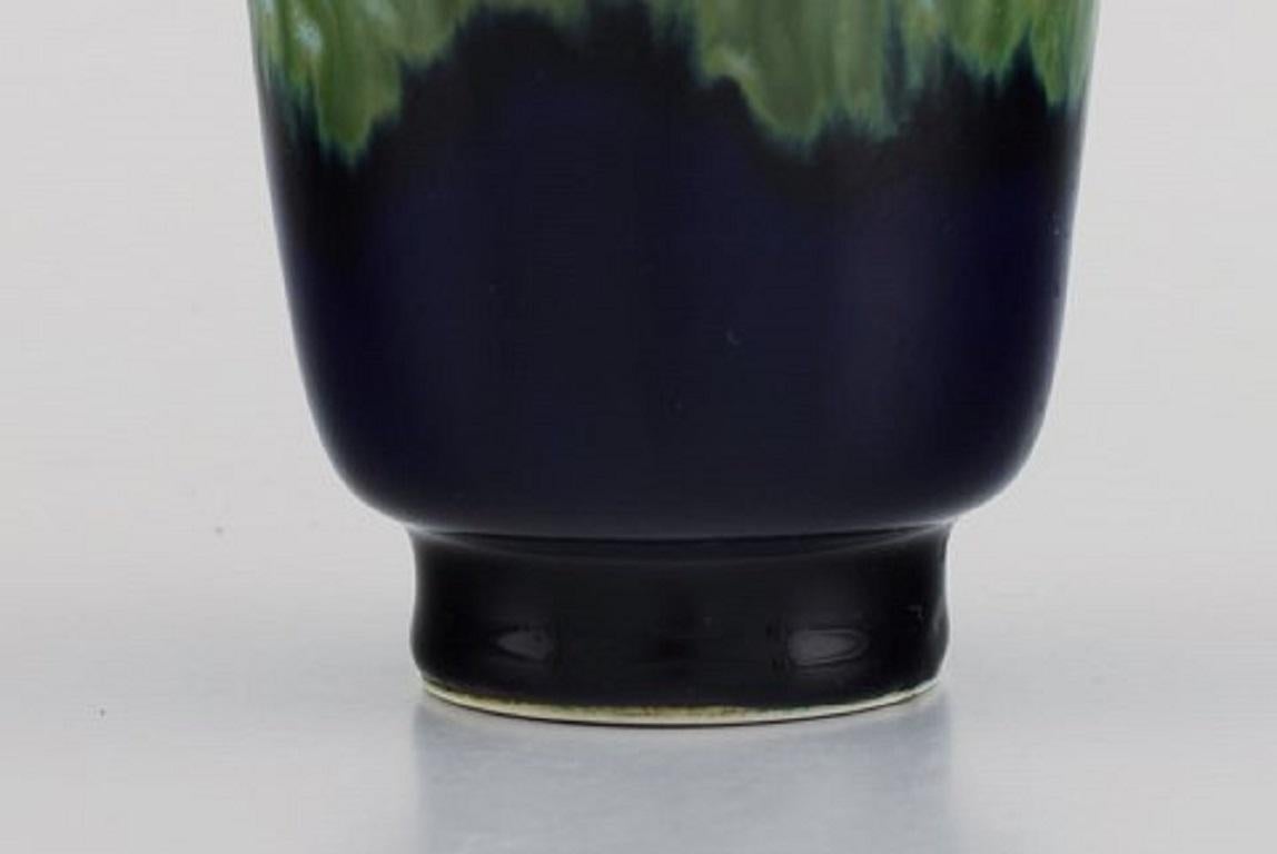 Carl Harry Stålhane for Designhuset, Small Vase in Glazed Ceramics In Excellent Condition In Copenhagen, DK