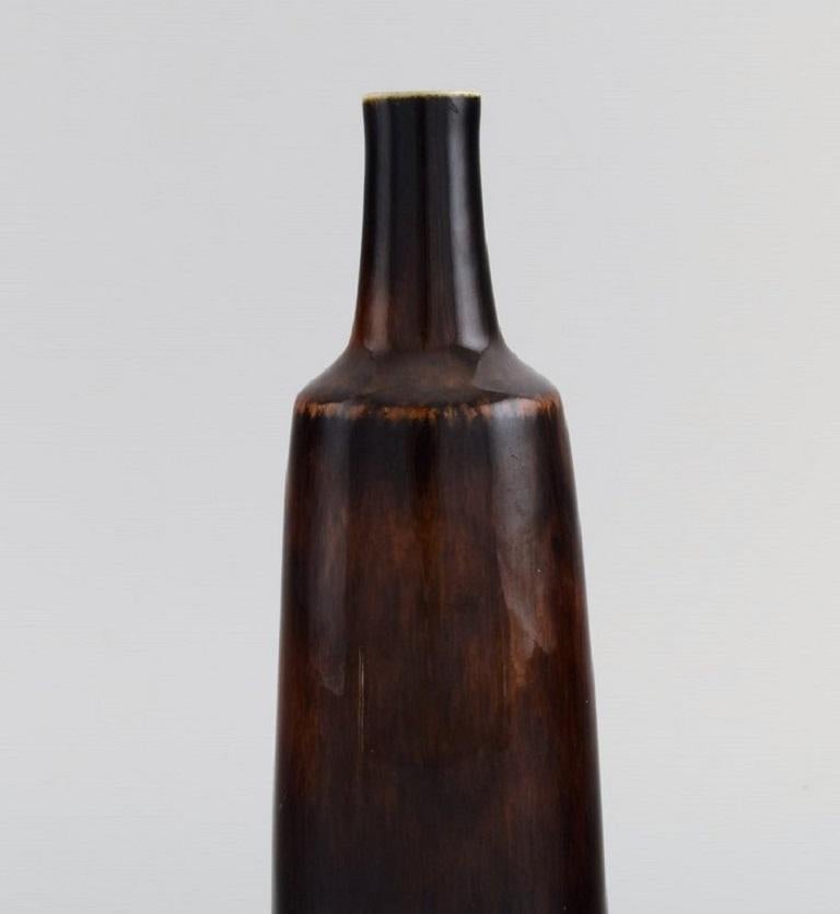 Swedish Carl Harry Stålhane '1920-1990' for Rörstrand, Bottle-Shaped Vase For Sale