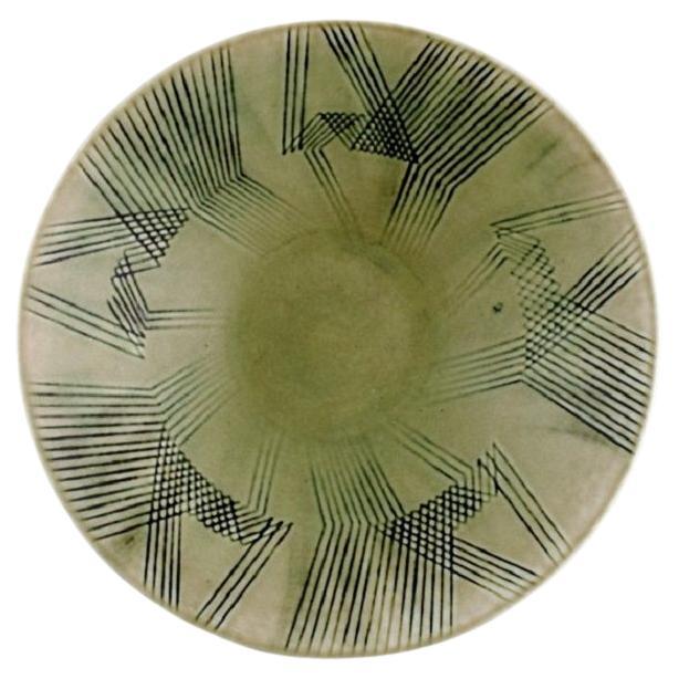 Carl Harry Stålhane for Rörstrand, Bowl in Glazed Ceramics