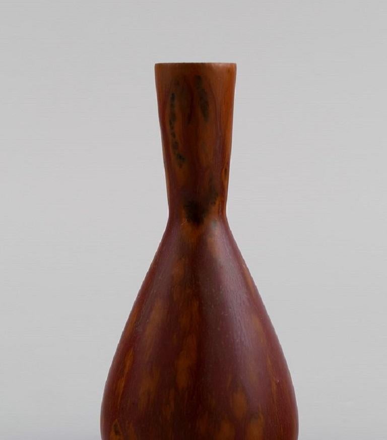 Carl Harry Stlhane für Rrstrand, Vase aus glasierter Keramik (Schwedisch) im Angebot