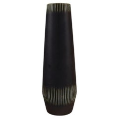 Carl Harry Stlhane '1920-1990' pour Rrstrand, vase en céramique émaillée