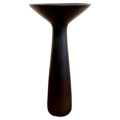 Carl-Harry Stålhane - Vase aus schwarzem Hasenfell
