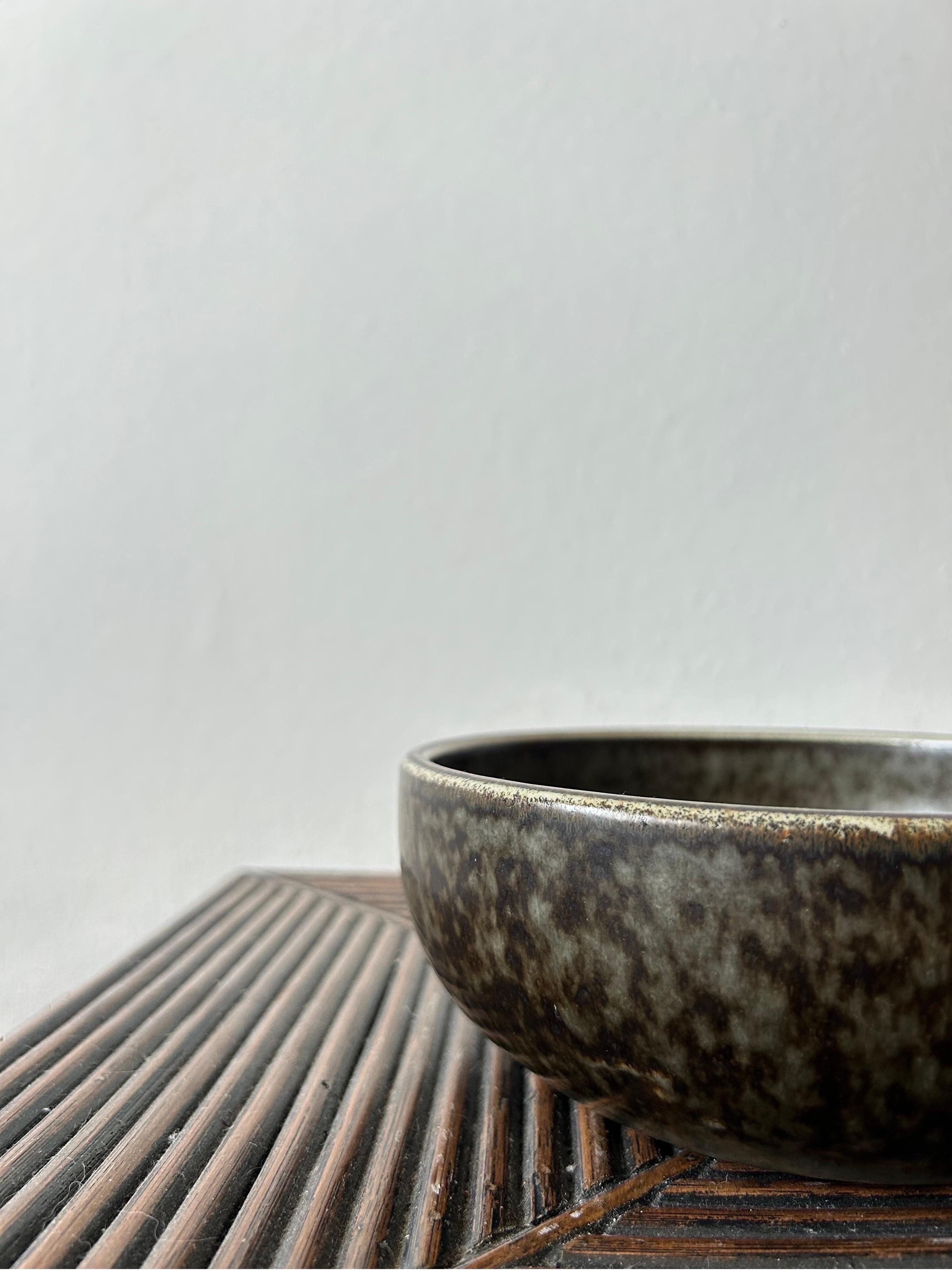 Scandinavian Modern Carl Harry Stålhane Ceramic Bowl for Rörstrand 