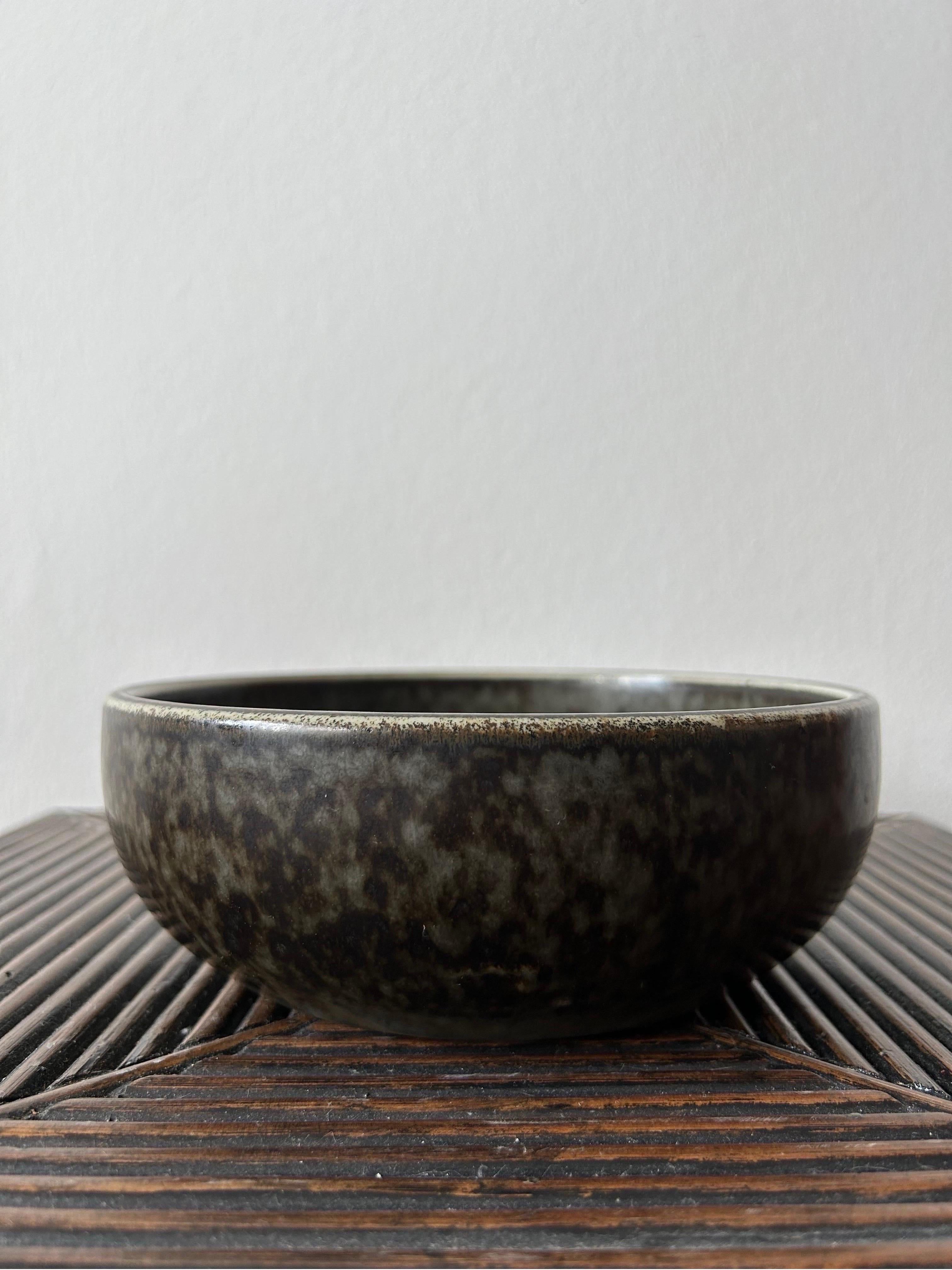 Mid-20th Century Carl Harry Stålhane Ceramic Bowl for Rörstrand 