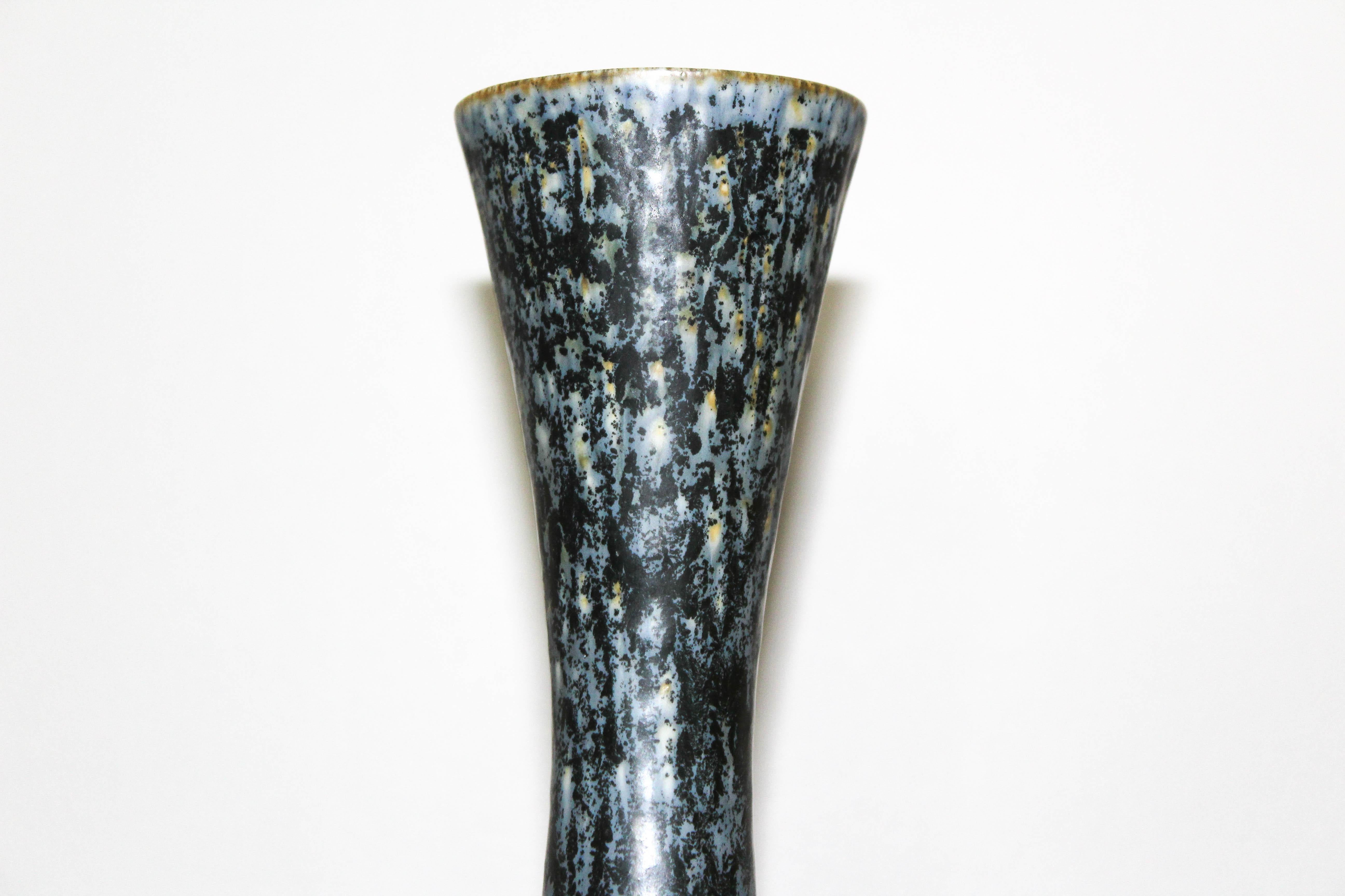 Swedish Carl-Harry Stålhane Ceramic Vase by Rörstrand For Sale