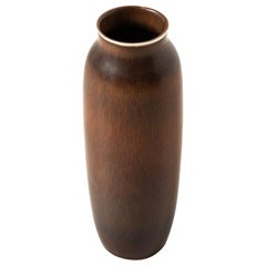 Carl-Harry Stålhane Ceramic Vase by Rörstrand in Sweden