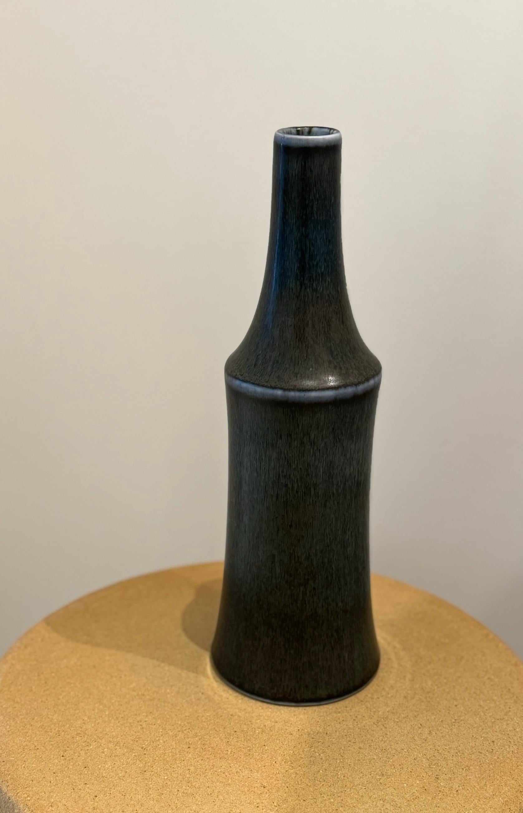 Carl-Harry Stålhane Ceramic Vase from Rörstrand, Sweden 1950s For Sale 2