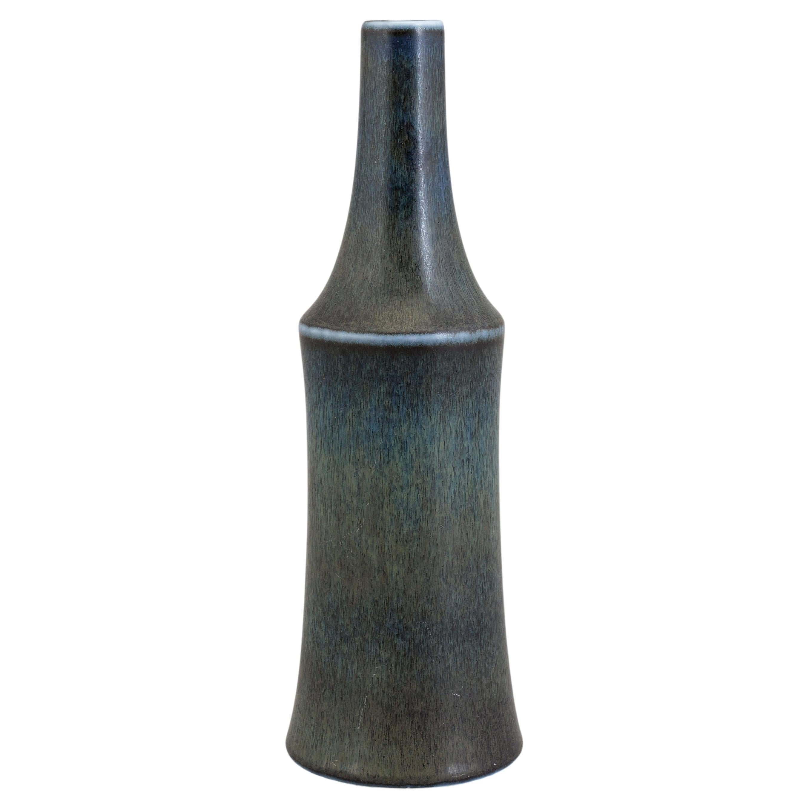 Carl-Harry Stålhane Ceramic Vase from Rörstrand, Sweden 1950s For Sale