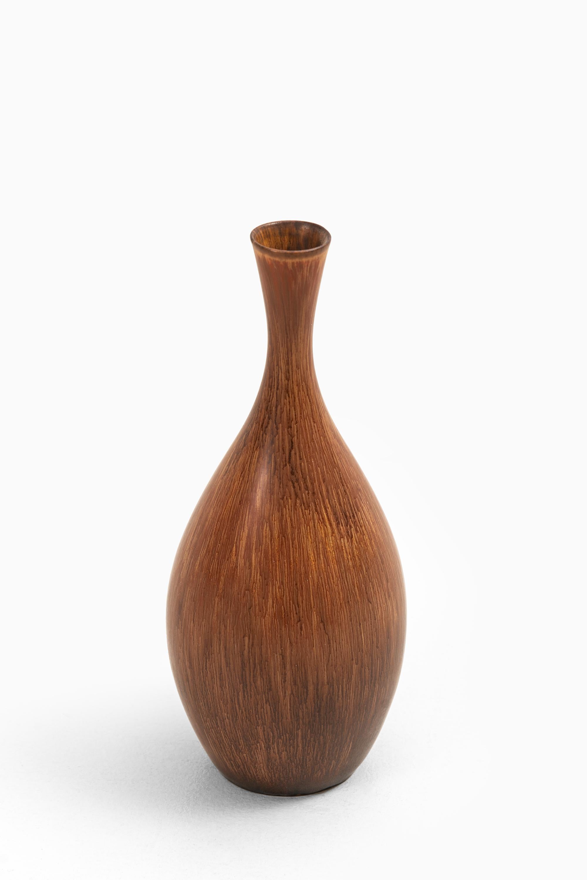 Carl-Harry Stålhane Ceramic Vase Produced by Rörstrand in Sweden In Good Condition In Limhamn, Skåne län
