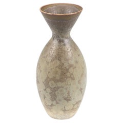 Vintage Carl-Harry Stalhane, Crystal Glaze Stoneware Vase, Rörstrand, Sweden 1950's