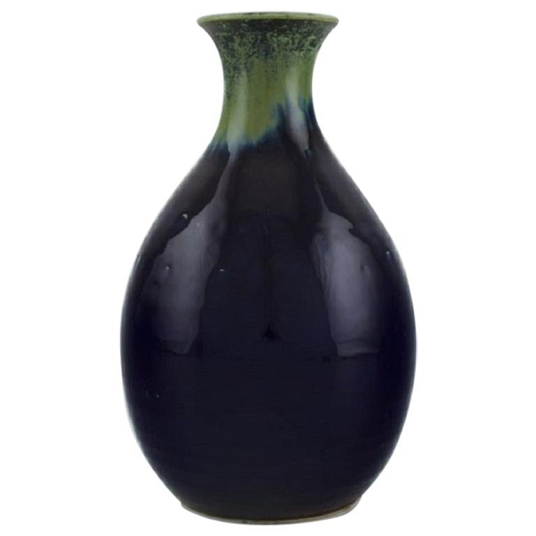 Carl Harry Stålhane for Designhuset, Vase in Glazed Ceramics, 1970's