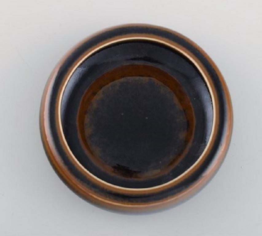 Scandinavian Modern Carl Harry Stålhane for Rörstrand, Bowl in Glazed Ceramics, Mid-20th C