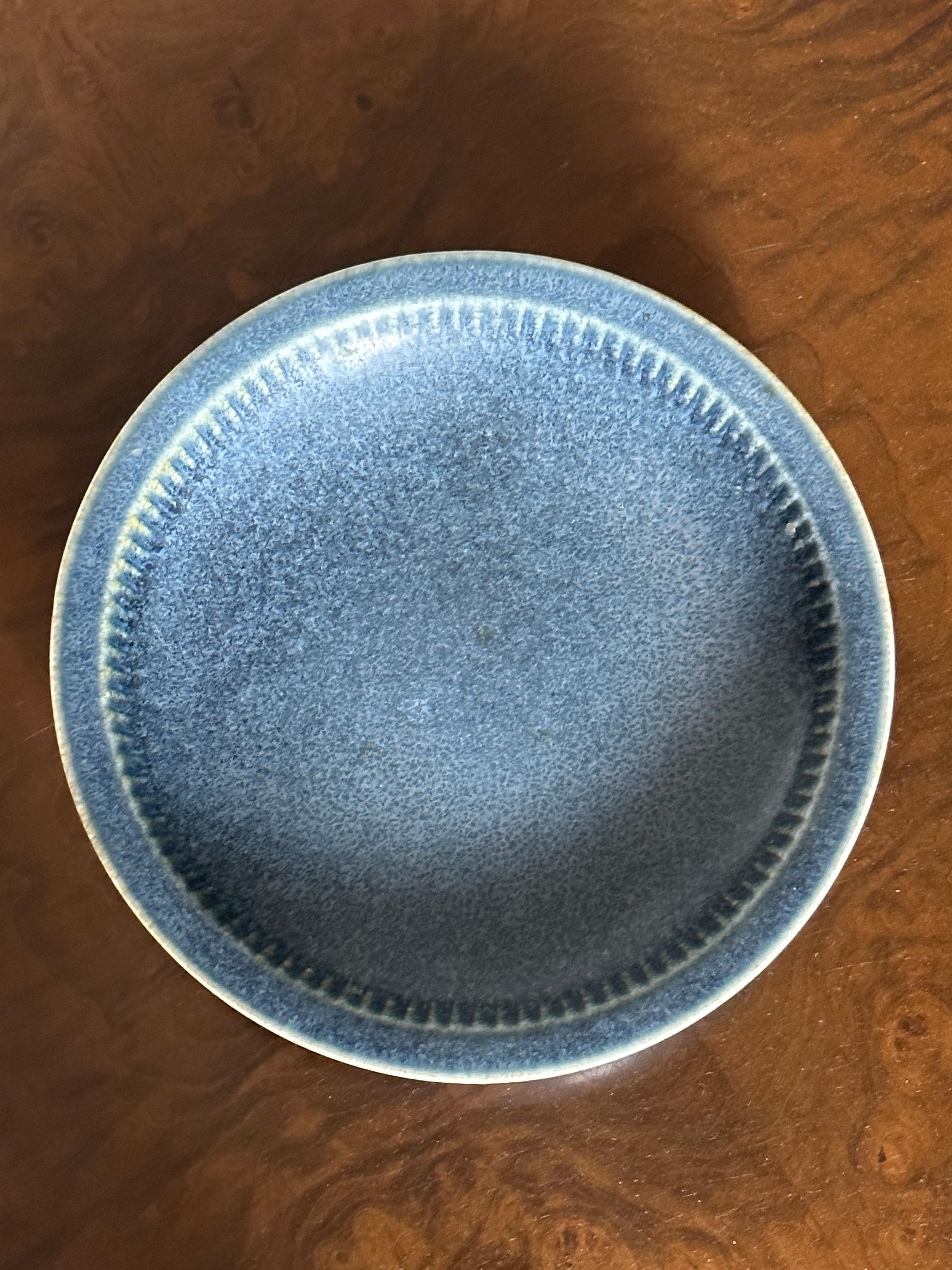 Carl Harry Stålhane for Rörstrand Ceramic Bowl In Good Condition For Sale In St.Petersburg, FL