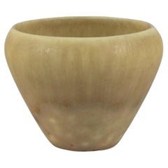 Carl Harry Stålhane for Rörstrand. Ceramic vase with hare fur glaze. Mid-20th C.