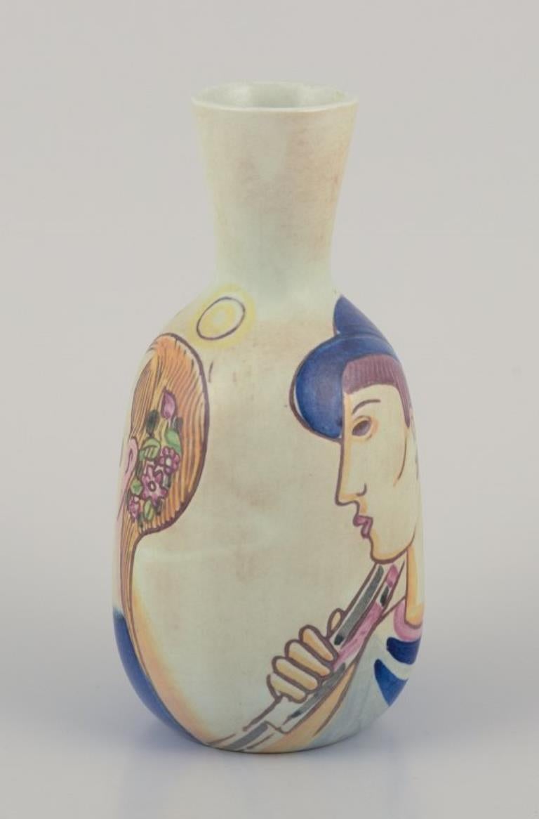 Carl-Harry Stålhane per Rörstrand. Vaso in ceramica 
