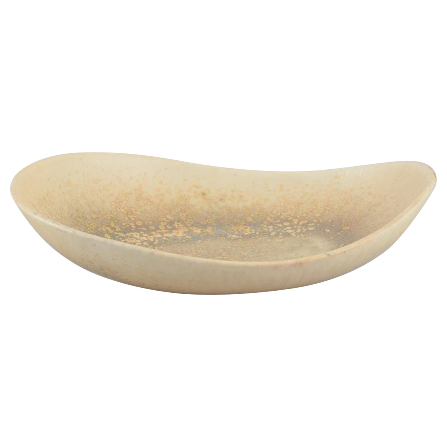 Carl-Harry Stålhane per Rörstrand. Ciotola di grandi dimensioni con smalto cristallino. Metà del XX secolo.