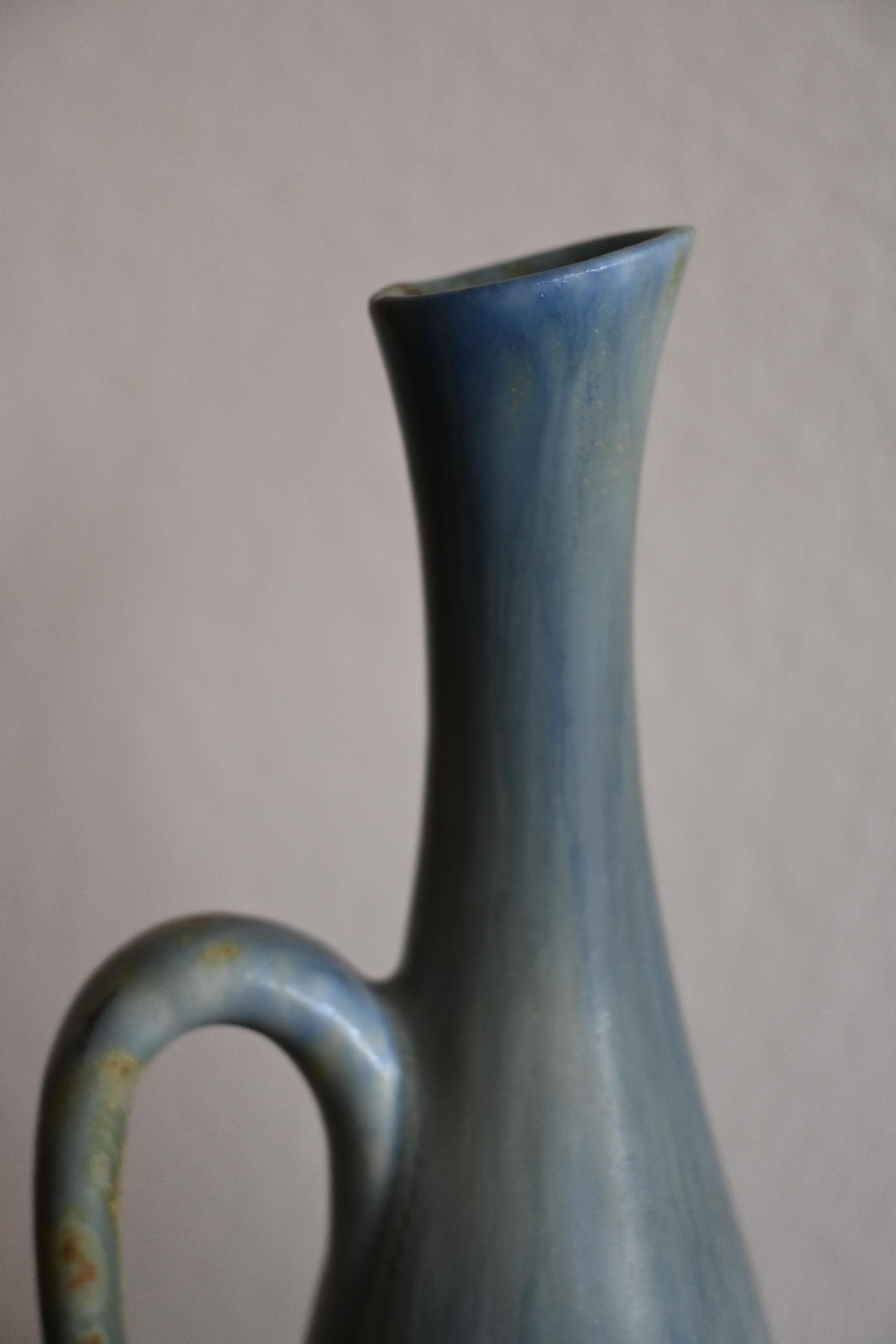 Carl Harry Stålhane for Rörstrand Mid-century Vase 1950s Sweden In Good Condition For Sale In Farsta, SE
