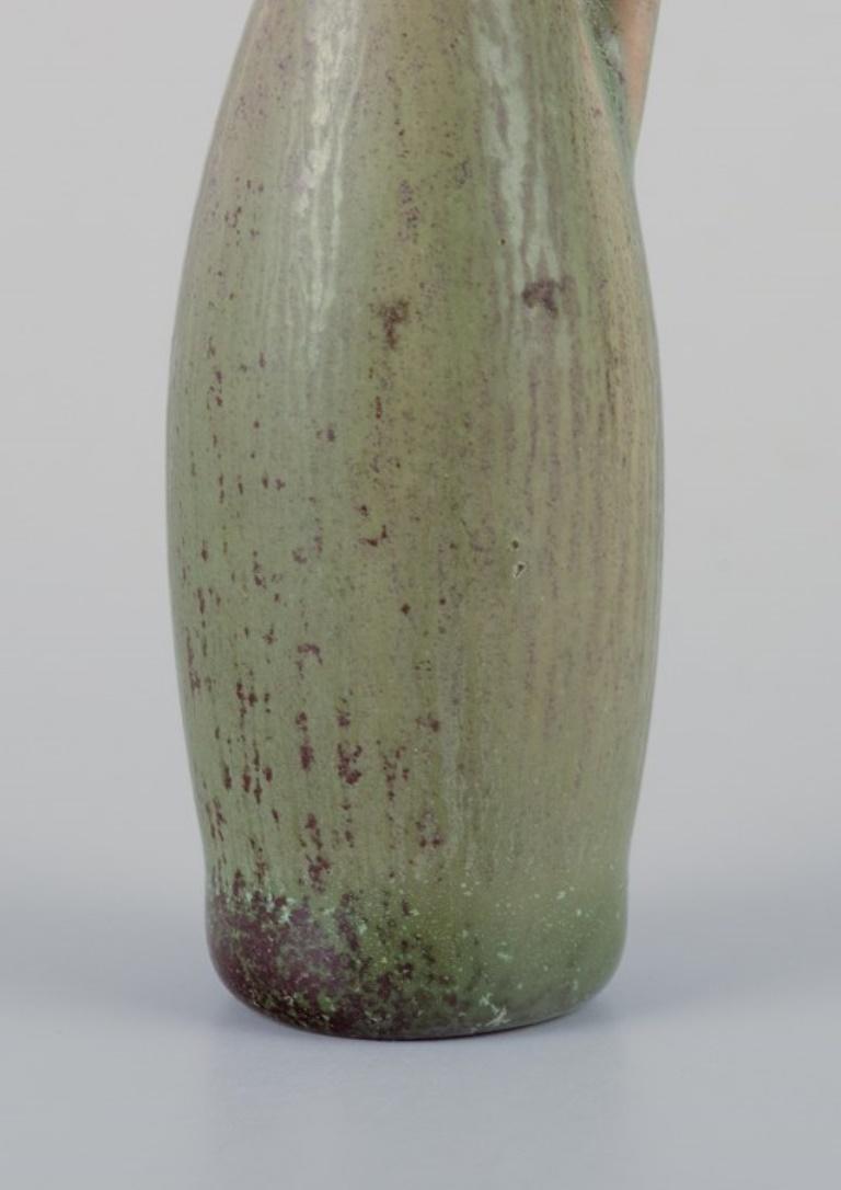 Swedish Carl Harry Stålhane for Rörstrand, miniature jug/vase, mid-20th C. For Sale
