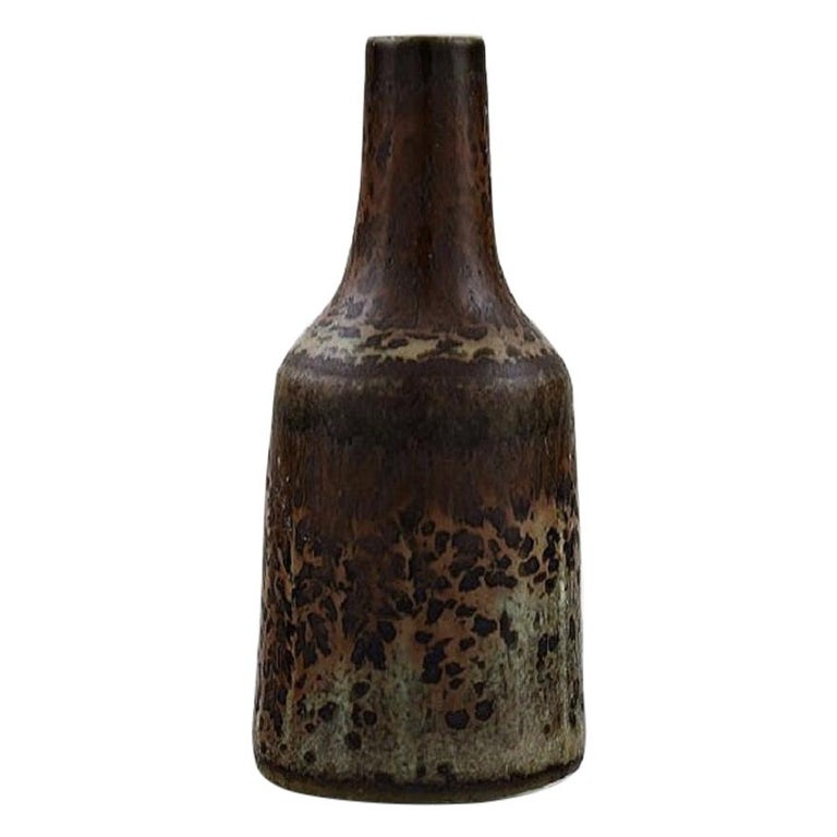 Brown Miniature Vase - Carl-Harry Stålhane - Rörstrand - Mid Century