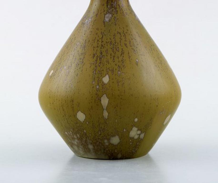 Carl-Harry Stalhane for Rörstrand, Narrow-Necked Ceramic Vase, 1950s In Excellent Condition In Copenhagen, DK
