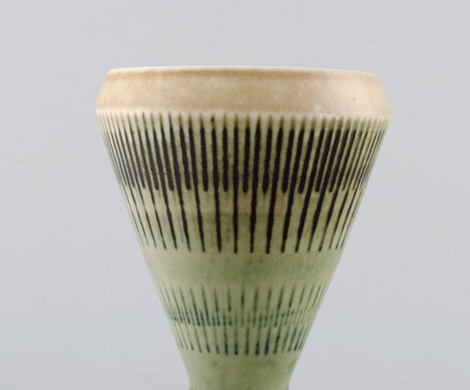 Scandinavian Modern Carl-Harry Stalhane for Rorstrand / Rørstrand, Ceramic Vase For Sale