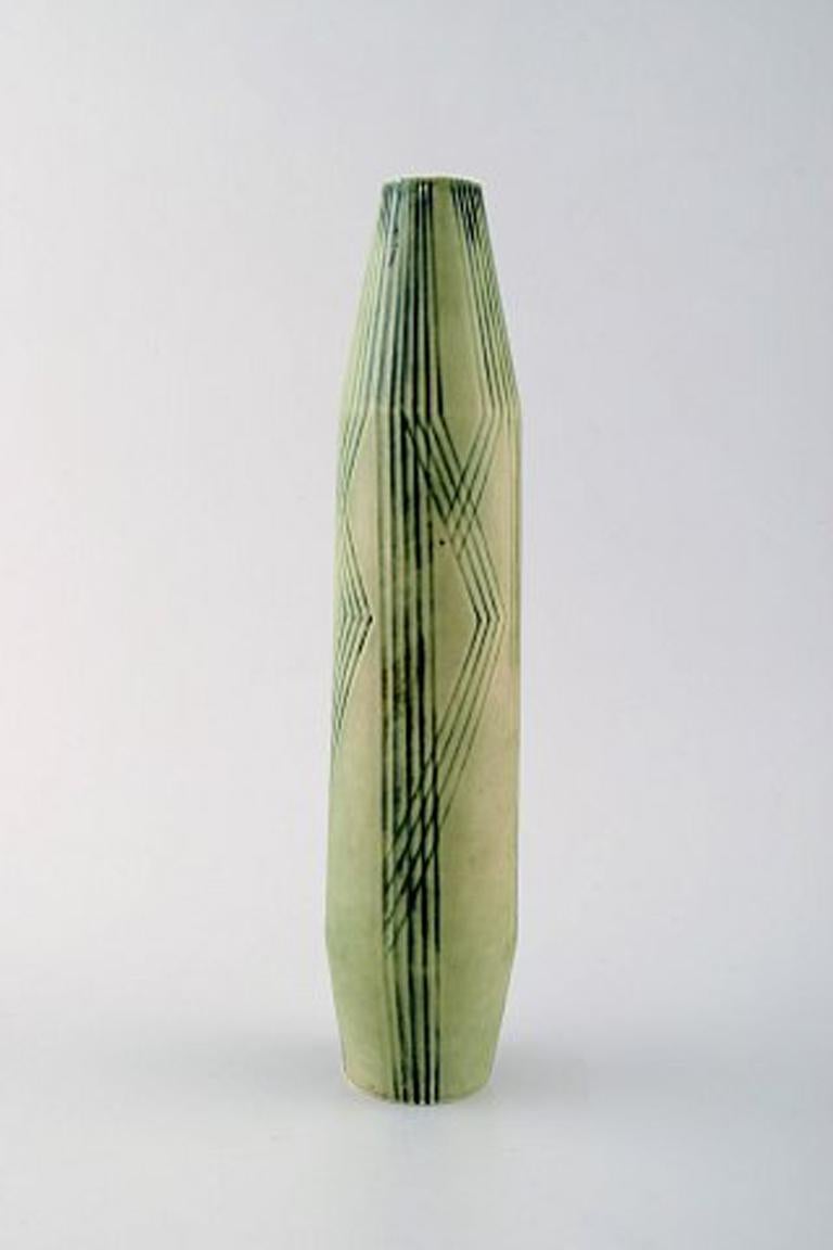 Scandinavian Modern Carl-Harry Stalhane for Rorstrand / Rørstrand, Ceramic Vase