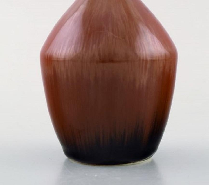 Swedish Carl-Harry Stålhane for Rörstrand / Rørstrand, Narrow-Necked Ceramic Vase, 1950s