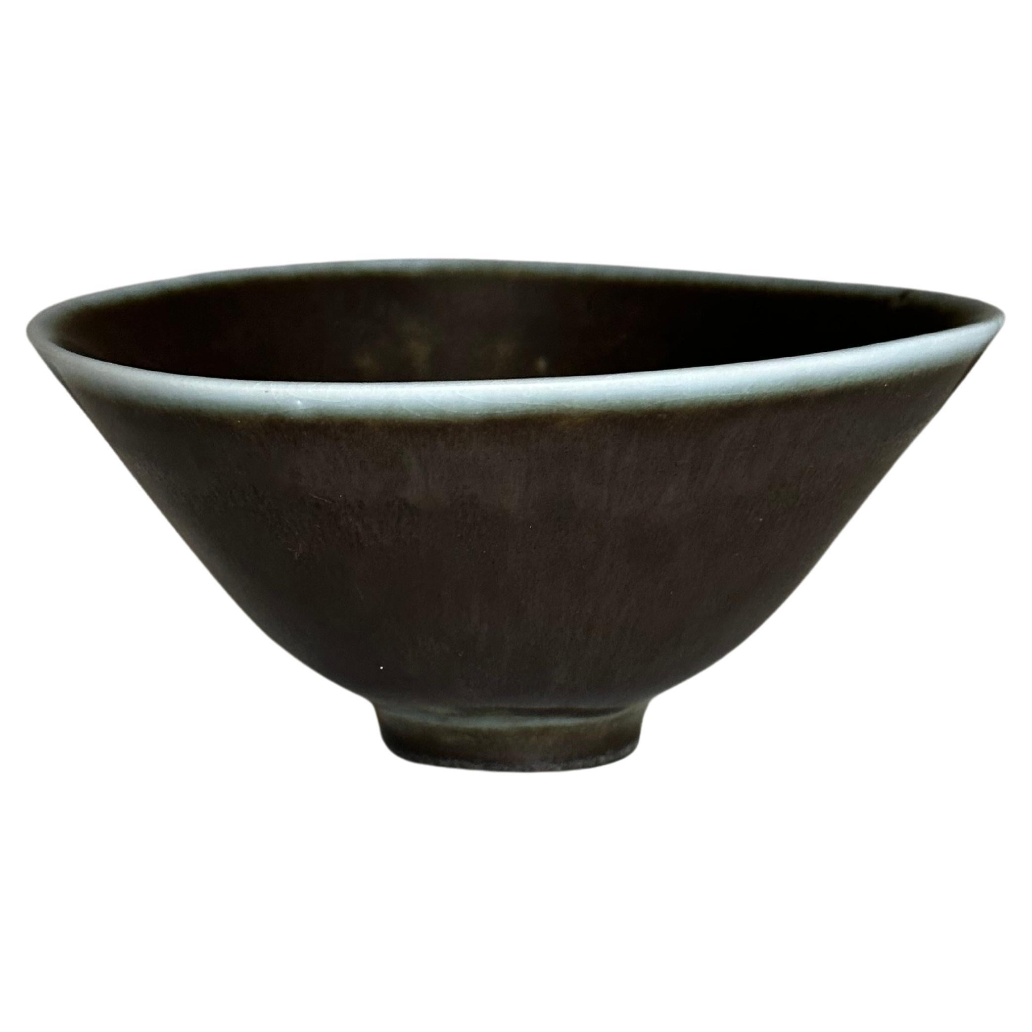 Carl Harry Stålhane for Rörstrand Stoneware Bowl For Sale