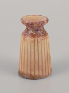 Carl Harry Stålhane for Rörstrand, Sweden. Miniature ceramic vase.
